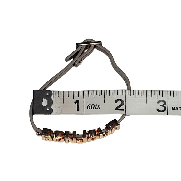 3/ $15 BCBGeneration Bonjour Bracelet Rose Gold Bronze - Picture 6 of 10